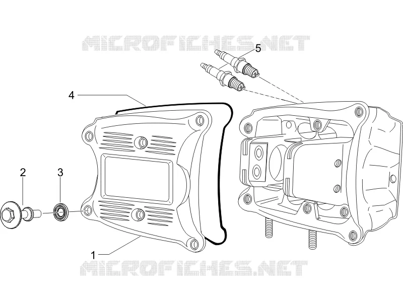 Cylinder head cover