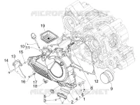 Flywheel magneto cover - Oil filter