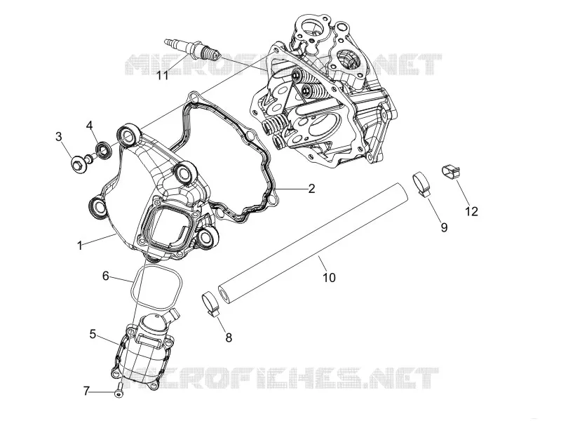 Cylinder head cover