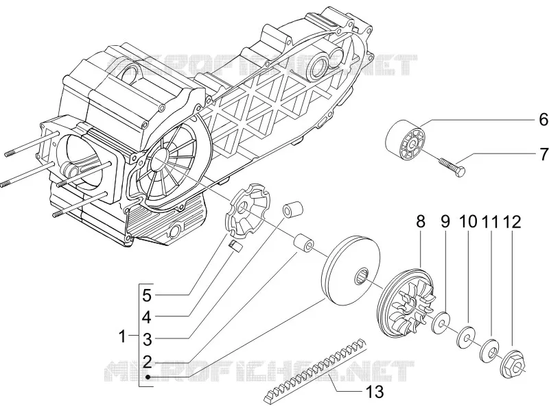 Driving pulley