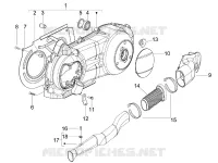 Crankcase cover - Crankcase cooling