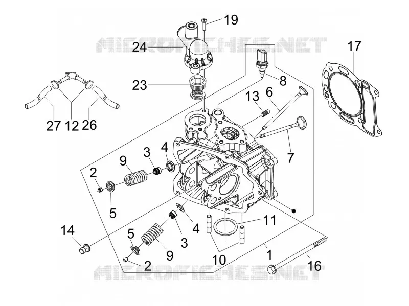 Head unit - Valve