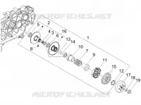 Driven pulley