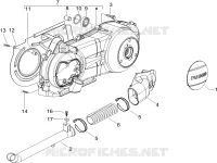 Crankcase cover - Crankcase cooling