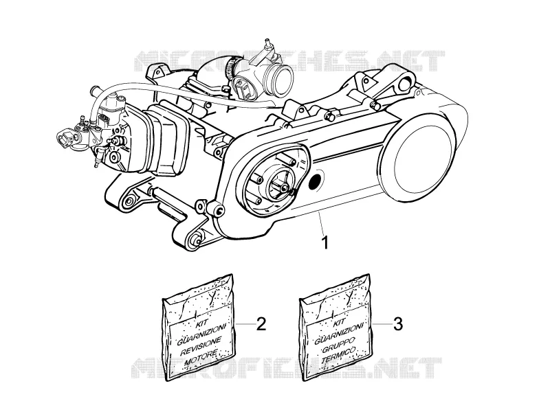 Engine, assembly