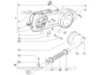 Crankcase cover - Crankcase cooling