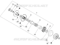 Driven pulley