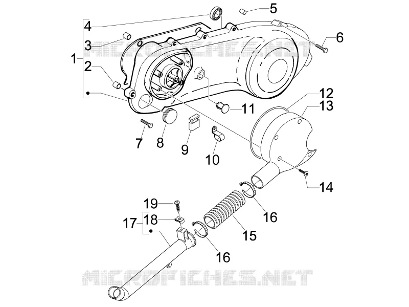 Crankcase cover - Crankcase cooling