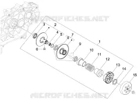Driven pulley