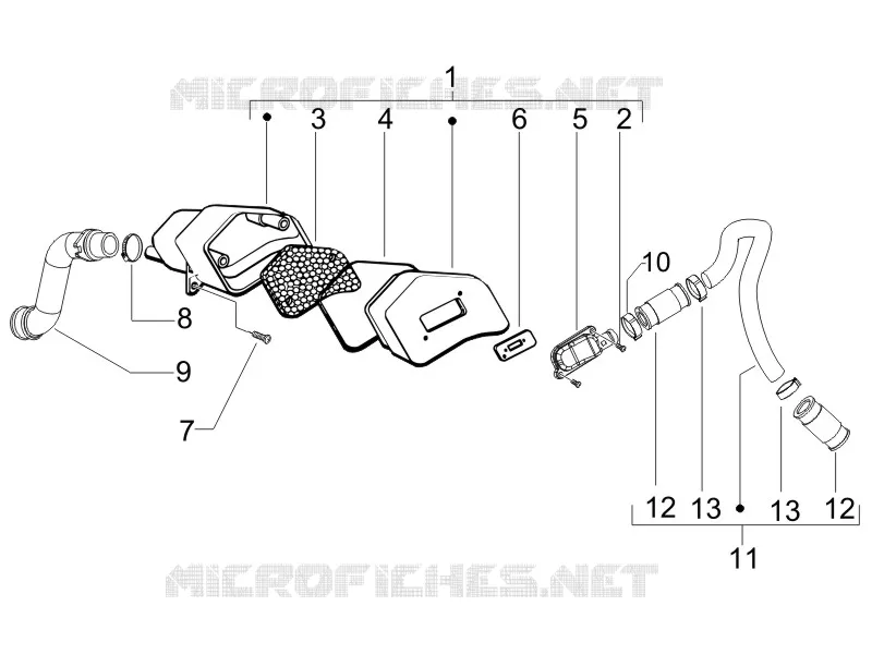 Secondary air box