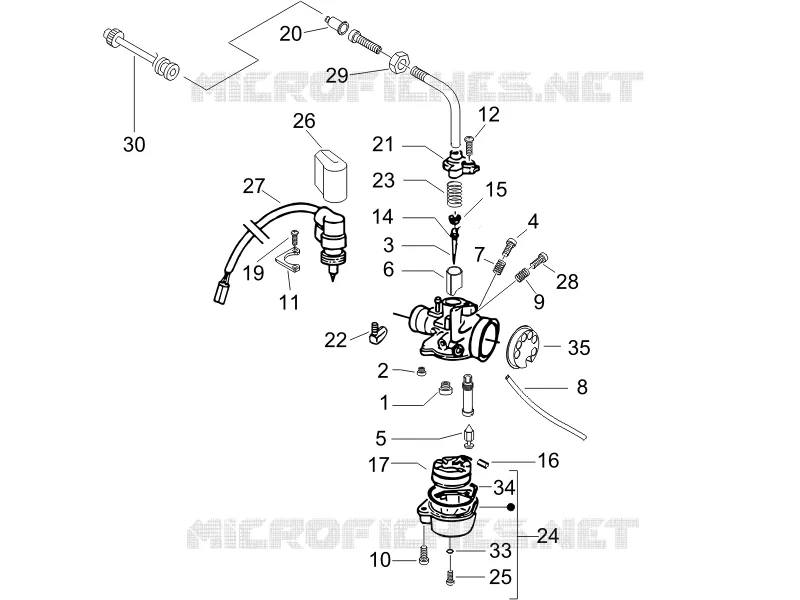Carburetor's components