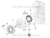 Flywheel magneto