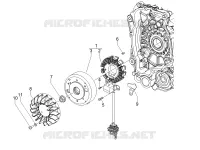 Flywheel magneto