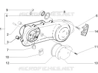 Crankcase cover - Crankcase cooling