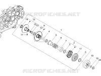 Driven pulley