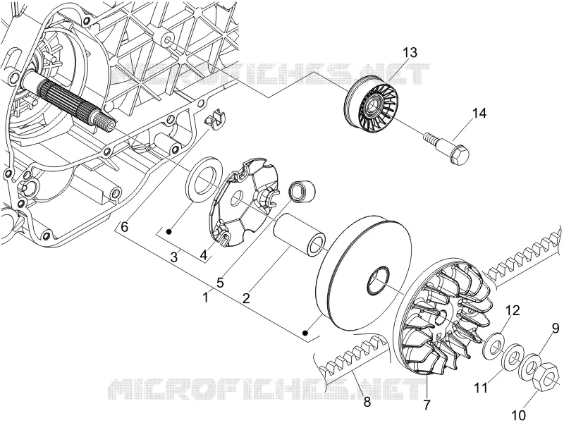 Driving pulley
