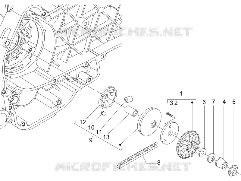 Driving pulley