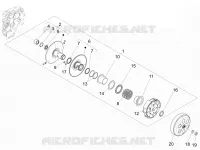 Driven pulley