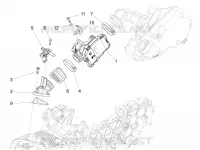 Throttle body - Injector - Union pipe