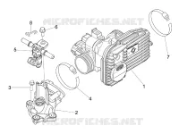 Throttle body - Injector - Union pipe