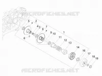 Driven pulley