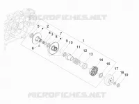 Driven pulley