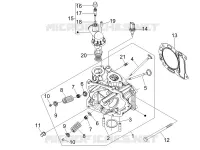 Head unit - Valve