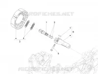 Rear brake - Brake jaw