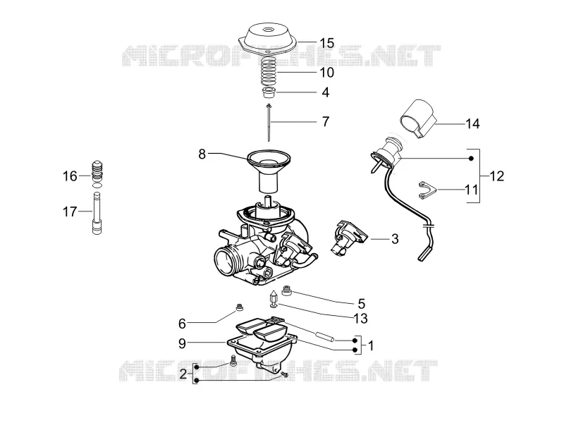 Carburetor's components