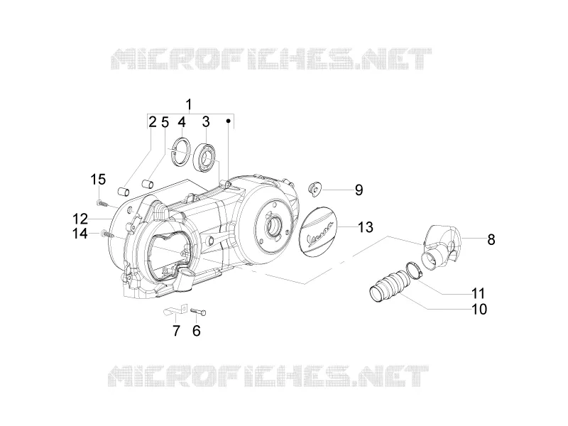 Crankcase cover - Crankcase cooling