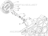 Rear brake - Brake jaw