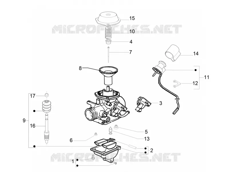 Carburetor's components
