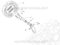 Rear brake - Brake jaw