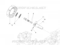 Rear brake - Brake jaw