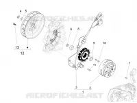 Flywheel magneto