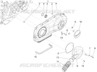 Crankcase cover - Crankcase cooling