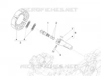 Rear brake - Brake jaw
