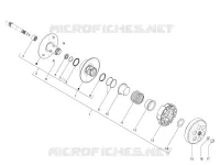 Driven pulley