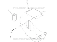 Flywheel magneto cover - Oil filter