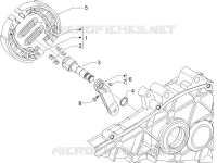 Rear brake - Brake jaw