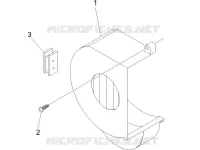 Flywheel magneto cover - Oil filter