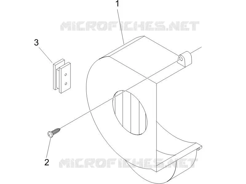 Flywheel magneto cover - Oil filter