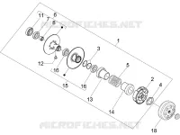 Driven pulley
