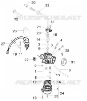 Carburetor's components