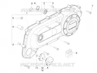 Crankcase cover - Crankcase cooling