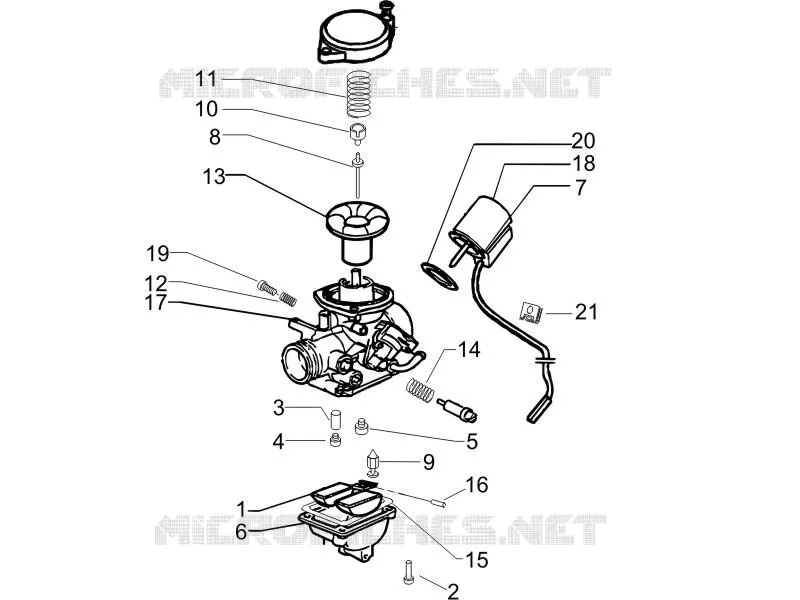 Carburetor's components