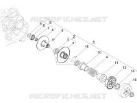 Driven pulley