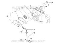 Secondary air box