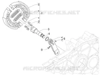 Rear brake - Brake jaw