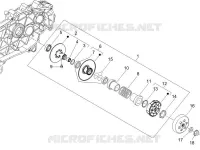 Driven pulley